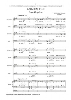 Agnus Dei (from Requiem)